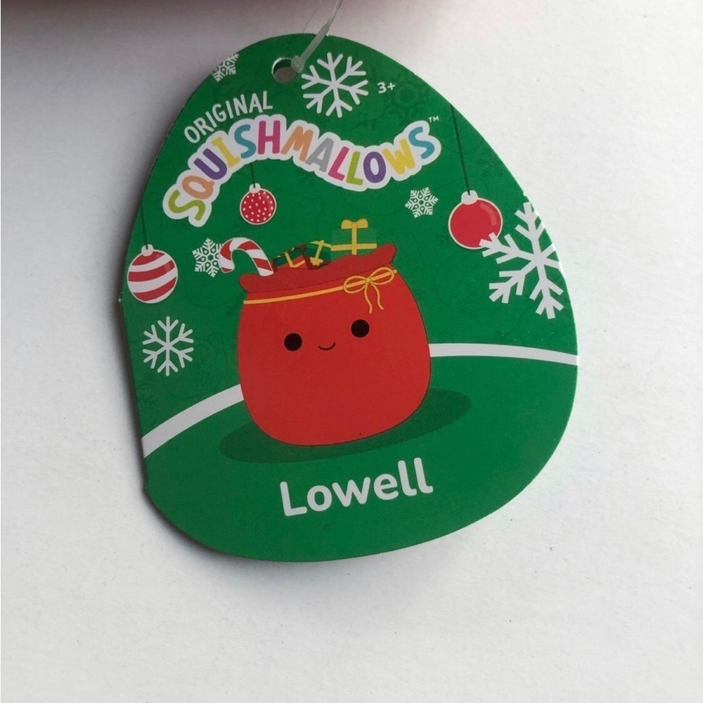 Squishmallows Holiday 5” Lowell the Gift Bag/Santa’s Sack w/Presents -NEW W/TAGS - Picture 3 of 6
